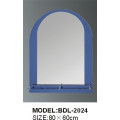 Espejo de vidrio plateado baño de 5 mm de espesor (BDL-2024)